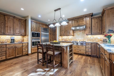 Chefs Kitchen with Wolf and Sub Zero Appliances