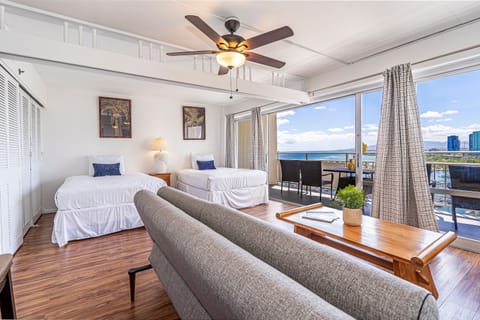 Ocean View Condo with 2 Full Size Beds