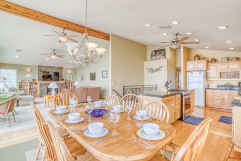 Dining Table and Kitchen