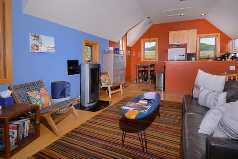 Upstairs open floor plan