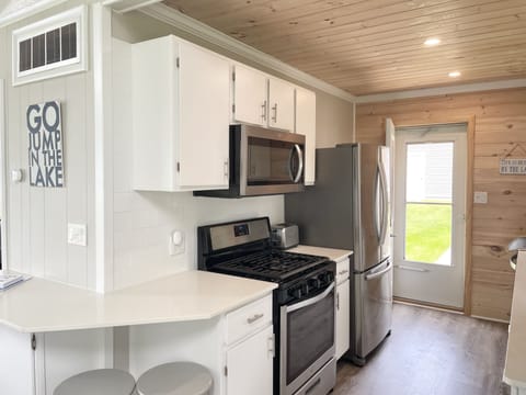 All new appliances and stocked kitchen