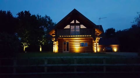 Fir Lodge looking gorgeous at night