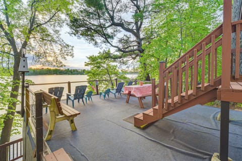 Rice Lake Vacation Rental | 3BR | 2BA | Stairs Required | 1,800 Sq Ft