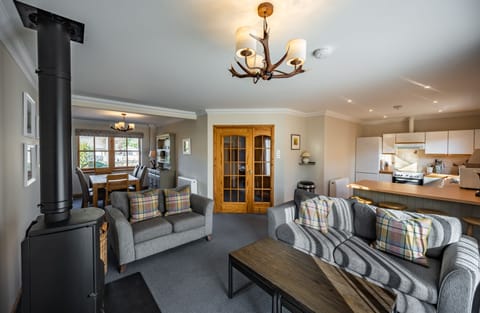 Open Plan Living Room + Kitchen + Dining