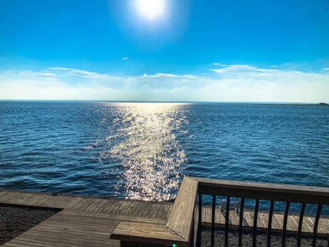 View from deck