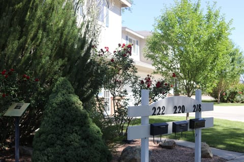 Front of the Townhomes