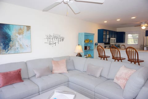 Living Room w/open plan layout.