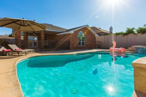 Pool in the summer months