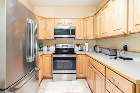 From the modern appliances to the wide array of cookware, this kitchen has everything you'll need to whip up meals for the whole group.