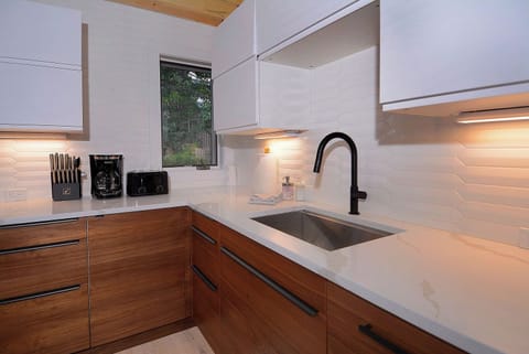 Fully stocked kitchen