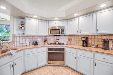 Stainless Steel Appliances Including a New 4-Burner Gas Range