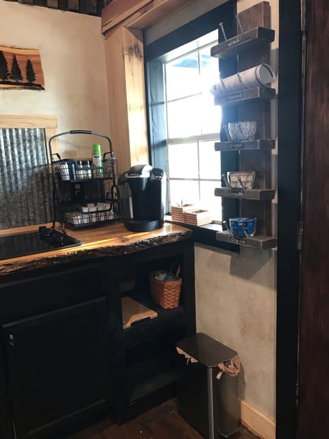 Coffee “bar” area