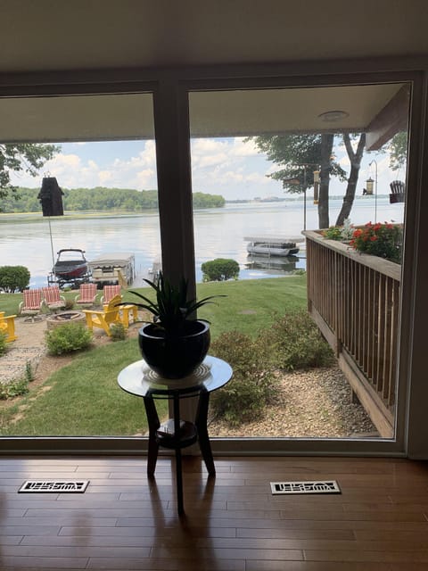 View from Main level dining room