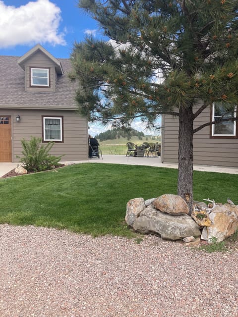 bunkhouse and main house view