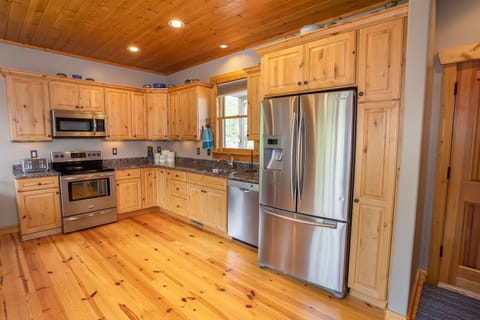 Kitchen with Stainless Appliances and Granite Counters