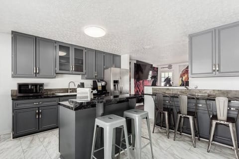 Feel free to cook in our fully equipped kitchen.