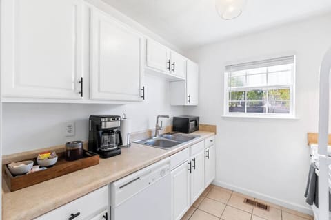 Full dishwasher for easy cleaning before your next meal!