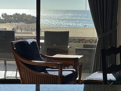 Not many condos have a view like this. We walk to the ocean and watch the sunset