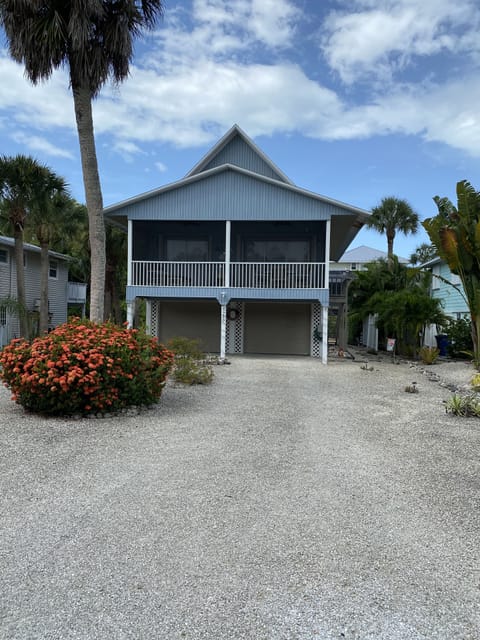 Street view of the house.