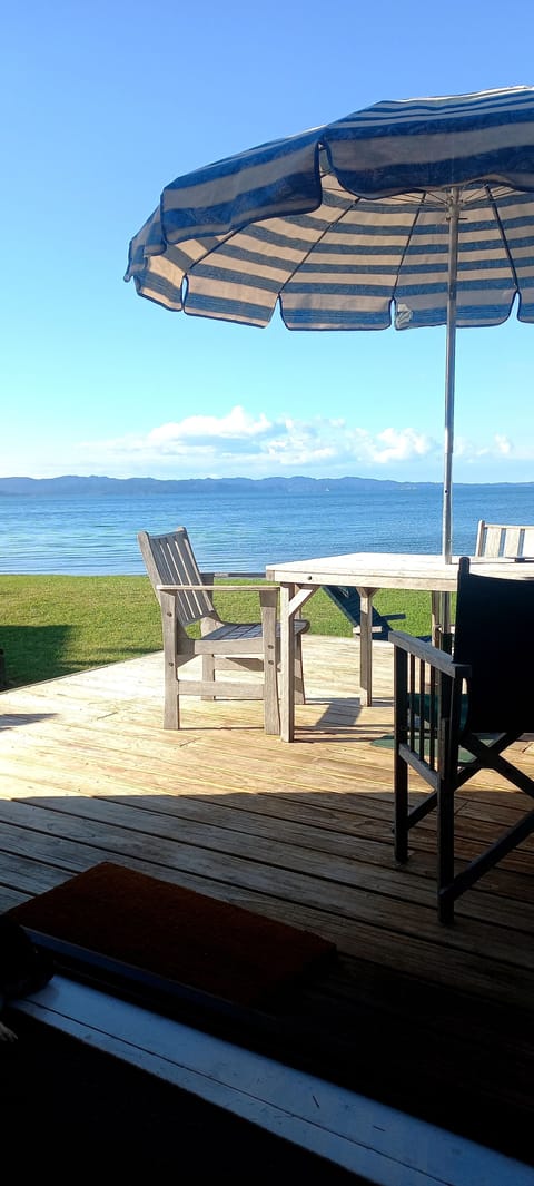 View from the front deck