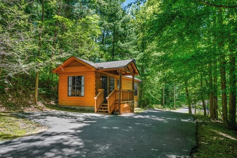 Your cozy cabin in the woods—secluded, scenic, and full of Smoky Mountain magic.