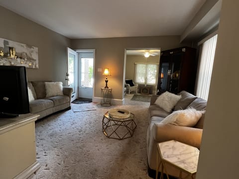 Living Room and Sunroom
