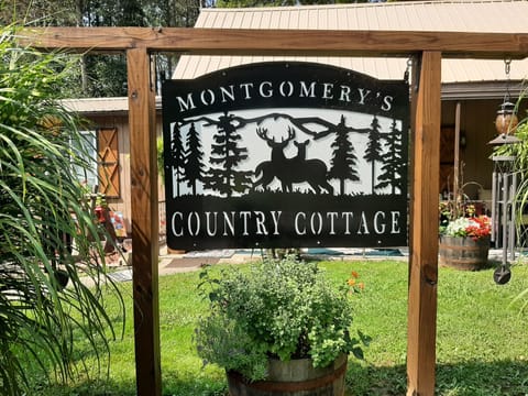 Our sign in the front yard 