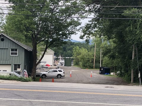 Boat rental across the street!