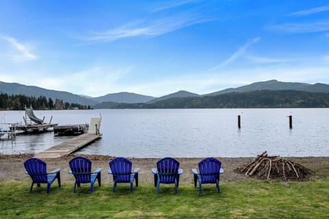 Sandy beach with a south facing view!