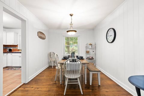 Spacious separate dining area