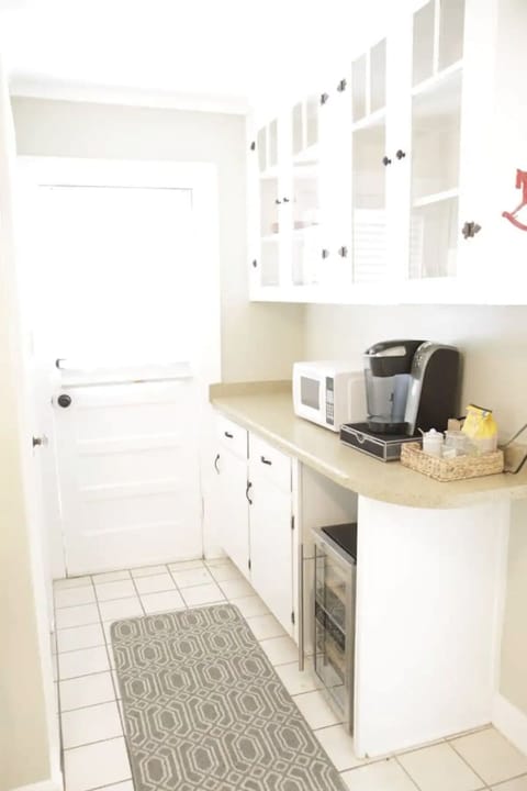 Keurig stocked with complimentary coffee