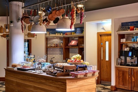 Enjoy the complimentary breakfast buffet.