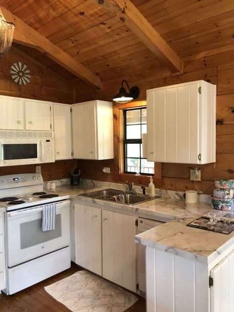 Double Sinks, Stove/Oven and Microwave