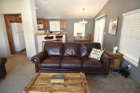 Looking toward the kitchen