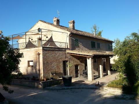 North side with a shaded veranda