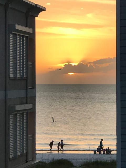 Sunset from balcony 