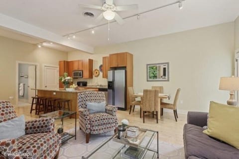 Family Room and Kitchen