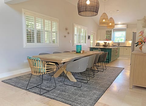 Views of the Massive Rocks at the Front Entry from the Dining Table