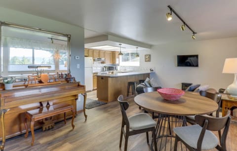 Open plan living area