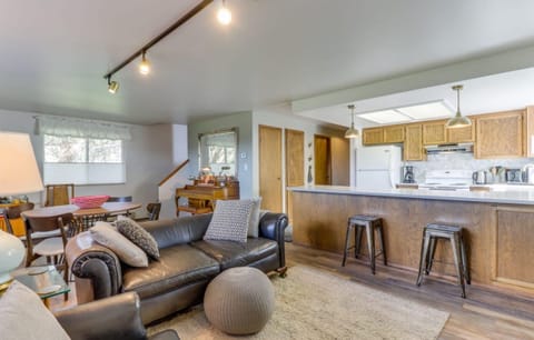 Open plan living area