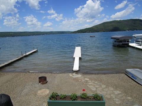 Lake view from porch