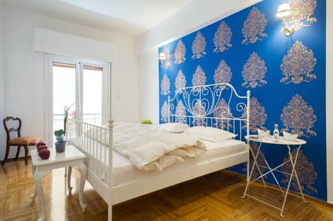 Double (180X200) family bed, with Quality Matresses and 100% White Goose Feath