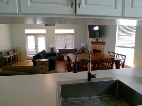 View of Living Room from Kitchen