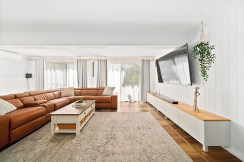 Downstairs living area