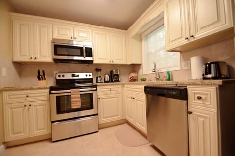 Brand new appliances are available for you to cook meals