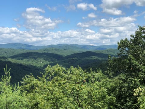 View from back deck