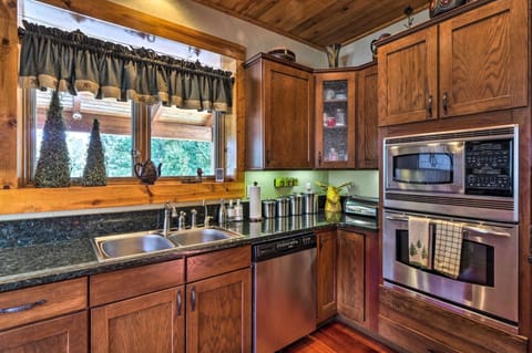 Room, Indoors, Hardwood, Kitchen, Flooring