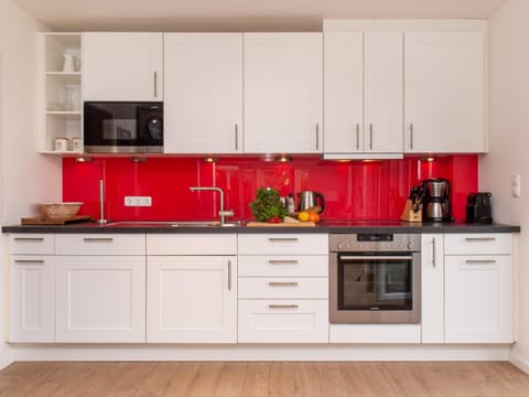 Kitchen in the holiday apartment "Paradies"