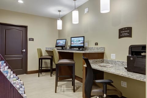 Take advantage of the business center.