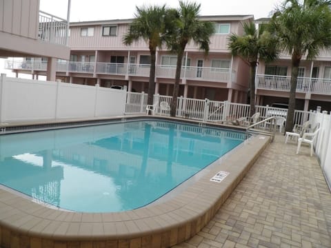 Private heated condo pool